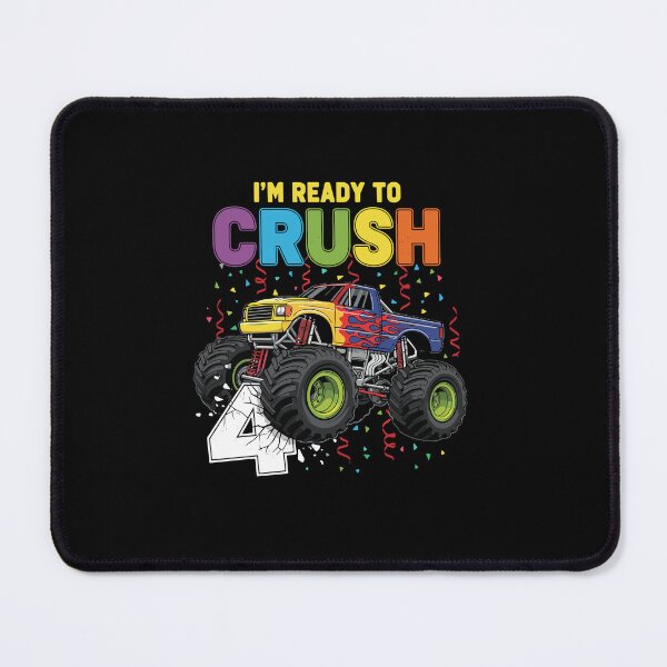 Item preview, I'm Ready To Crush 4th Birthday Monster Truck Four Year Old designed and sold by PopStars1993.