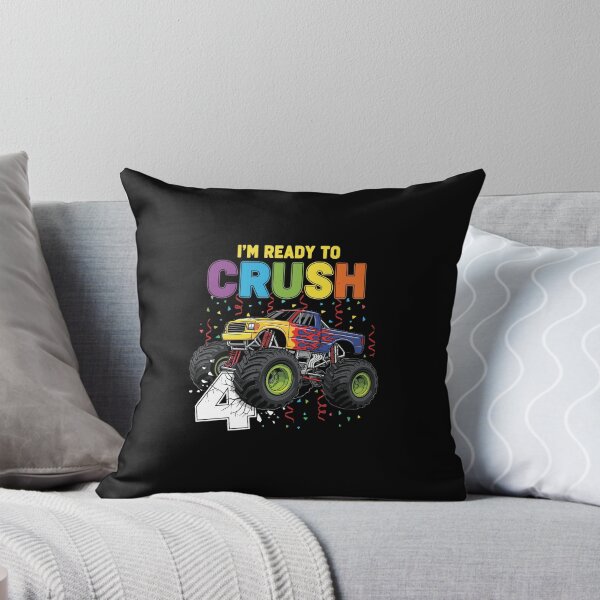 Item preview, I'm Ready To Crush 4th Birthday Monster Truck Four Year Old designed and sold by PopStars1993.