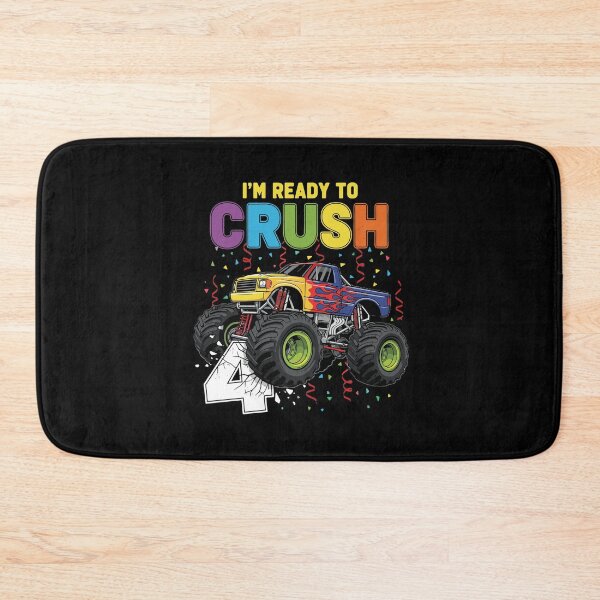 Item preview, I'm Ready To Crush 4th Birthday Monster Truck Four Year Old designed and sold by PopStars1993.