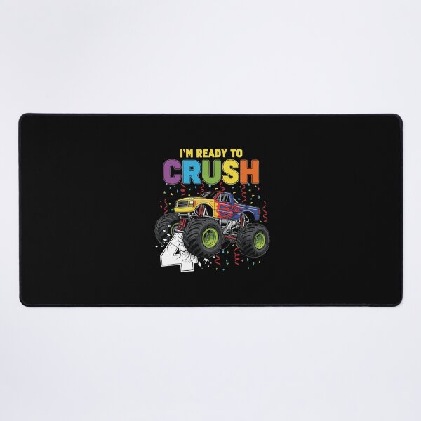 Item preview, I'm Ready To Crush 4th Birthday Monster Truck Four Year Old designed and sold by PopStars1993.