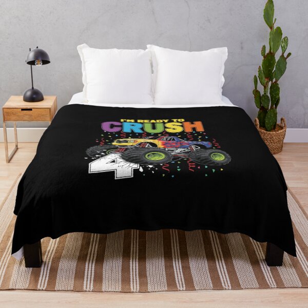 Item preview, I'm Ready To Crush 4th Birthday Monster Truck Four Year Old designed and sold by PopStars1993.