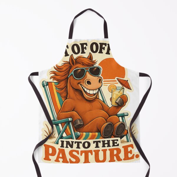 Item preview, Out Office Into The Pasture Funny Retirement Horse Gift designed and sold by Kolibra.
