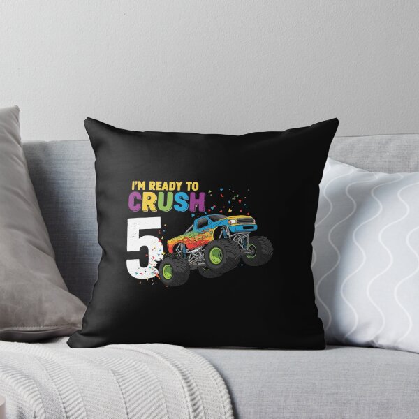 Item preview, I'm Ready To Crush 5 Monster Truck 5th Birthday Child Celebration designed and sold by PopStars1993.