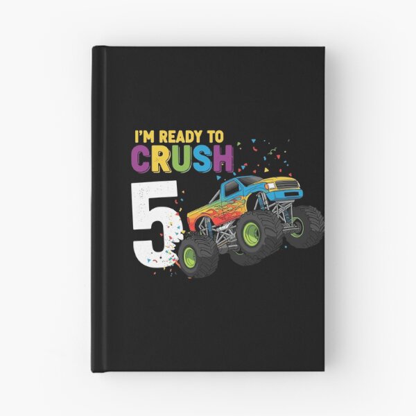 Item preview, I'm Ready To Crush 5 Monster Truck 5th Birthday Child Celebration designed and sold by PopStars1993.