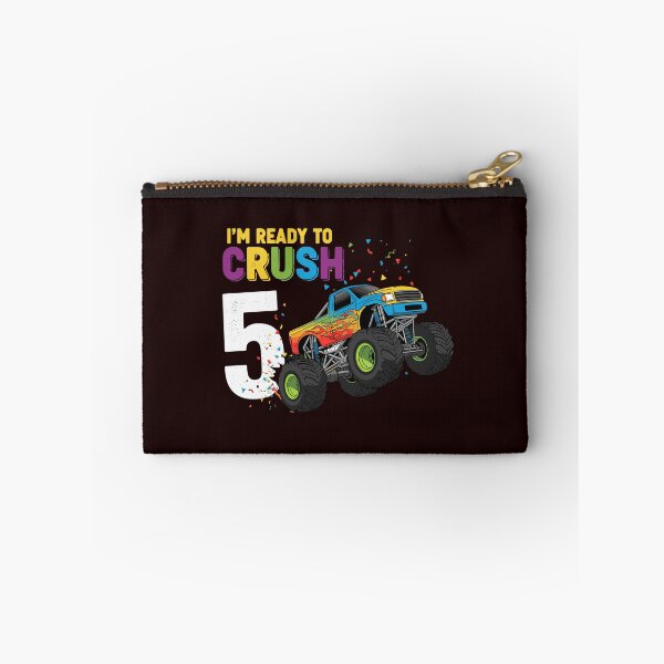 Item preview, I'm Ready To Crush 5 Monster Truck 5th Birthday Child Celebration designed and sold by PopStars1993.