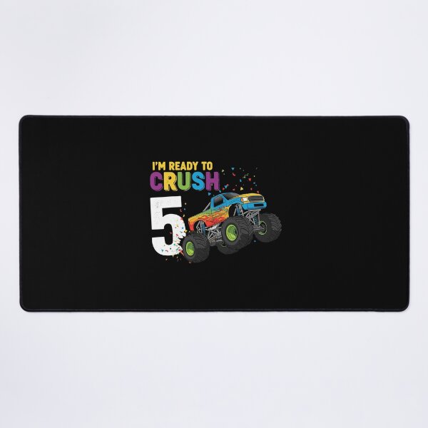 Item preview, I'm Ready To Crush 5 Monster Truck 5th Birthday Child Celebration designed and sold by PopStars1993.