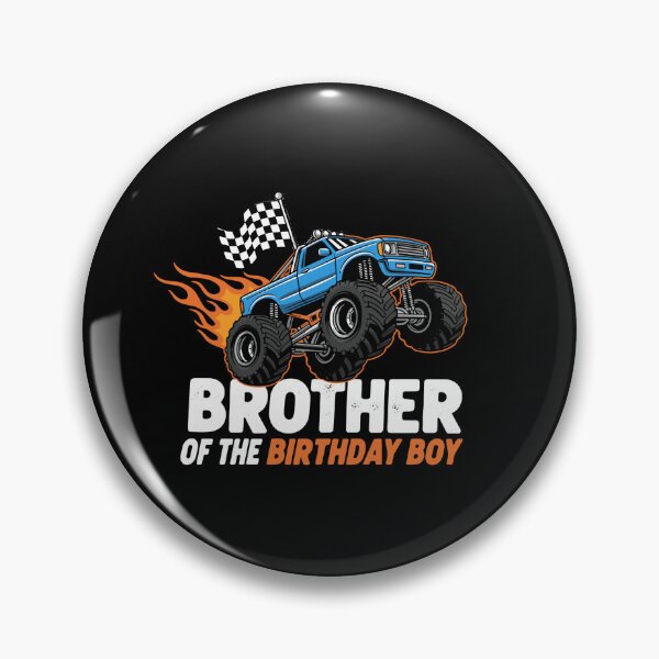 Item preview, Brother Of The Birthday Boy Monster Truck Racing Celebration Family  designed and sold by PopStars1993.