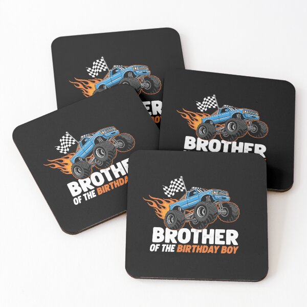 Item preview, Brother Of The Birthday Boy Monster Truck Racing Celebration Family  designed and sold by PopStars1993.