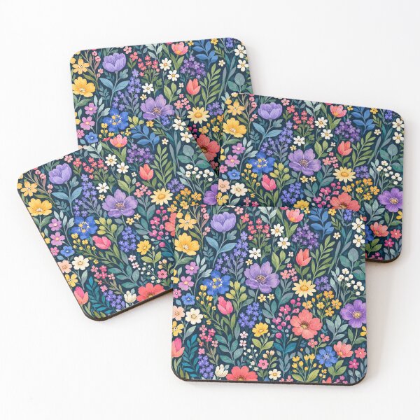 Item preview, Colorful Wildflower Garden Botanical Floral Pattern Nature Lover designed and sold by Moizento.