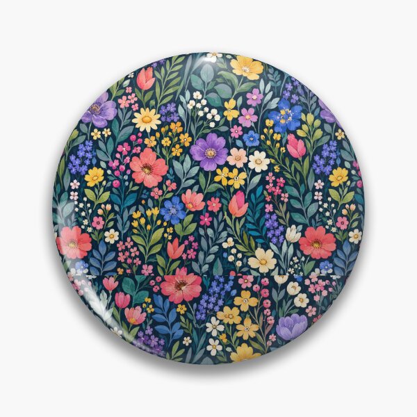 Item preview, Colorful Wildflower Garden Botanical Floral Pattern Nature Lover designed and sold by Moizento.