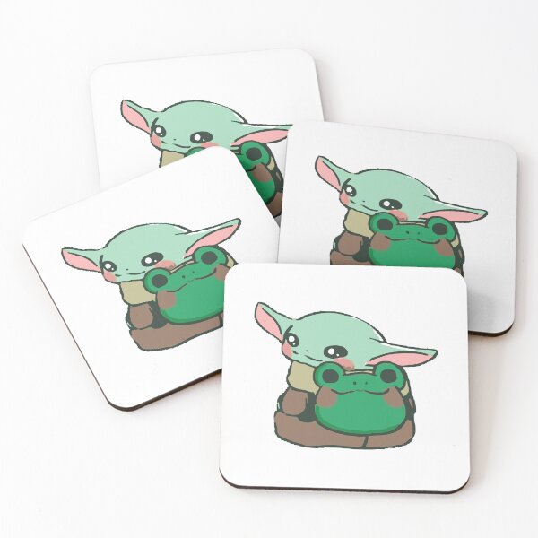 Item preview, Grogu with Frog Backpack | Cute Star Wars Character | Adorable Sci-Fi Artwork designed and sold by GeekMix.