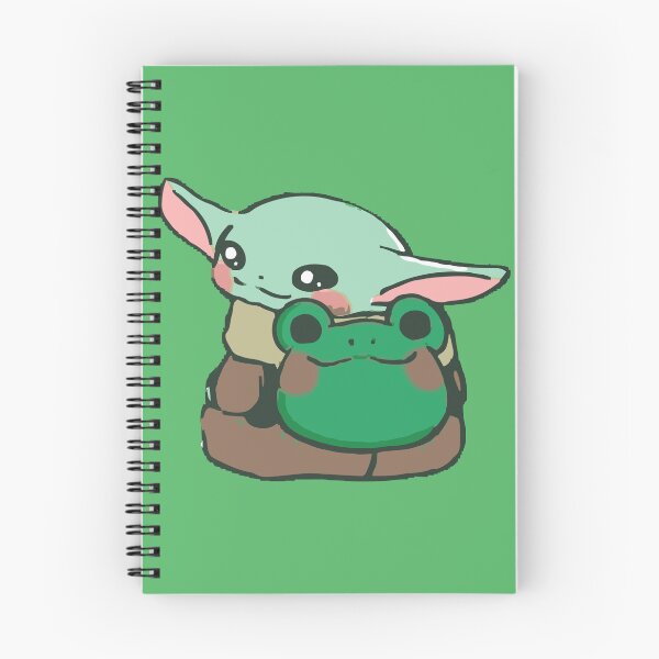 Item preview, Grogu with Frog Backpack | Cute Star Wars Character | Adorable Sci-Fi Artwork designed and sold by DawnColony.