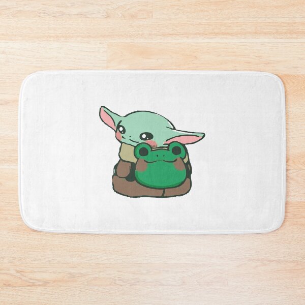 Item preview, Grogu with Frog Backpack | Cute Star Wars Character | Adorable Sci-Fi Artwork designed and sold by DawnColony.