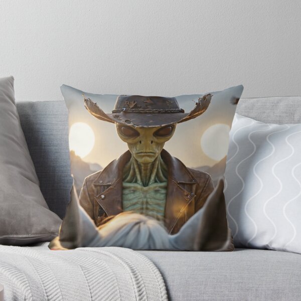 Item preview, Alien Cowboy Riding Horse designed and sold by AliensIRL.