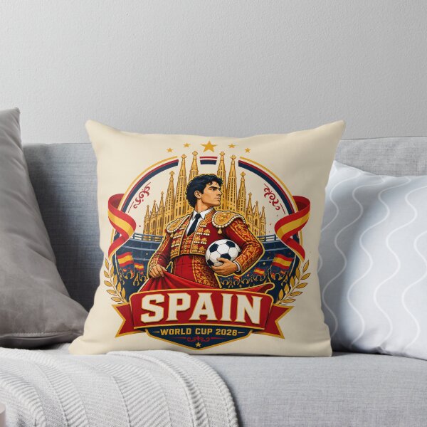 Item preview, Spain Football Passion Badge designed and sold by Retro Arabica.