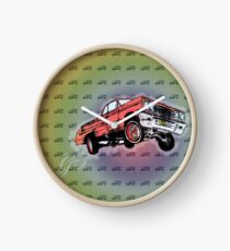Red Low Rider by GT Artland Clock