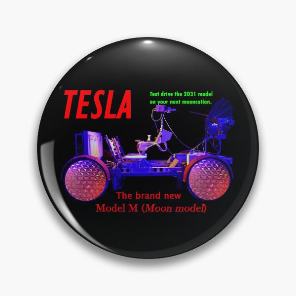 Aperçu de l'œuvre Publicité pour la Tesla Model M Moon Car 2031 créée et vendue par Dlt1981.