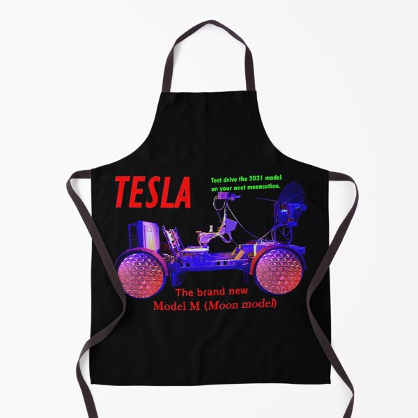 Item preview, Tesla 2031 Model M Moon Car Ad designed and sold by Dlt1981.
