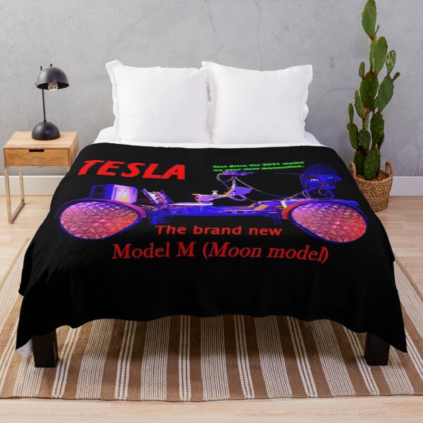 Item preview, Tesla 2031 Model M Moon Car Ad designed and sold by Dlt1981.