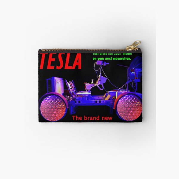 Item preview, Tesla 2031 Model M Moon Car Ad designed and sold by Dlt1981.