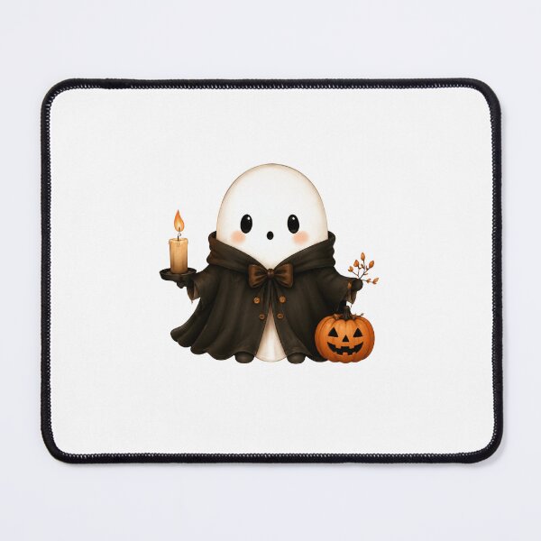 Item preview, Cute Ghost with Pumpkin designed and sold by abieran.