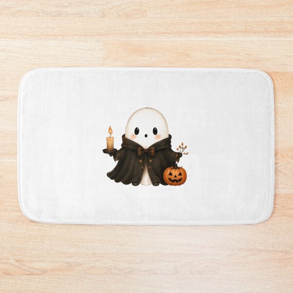 Item preview, Cute Ghost with Pumpkin designed and sold by abieran.