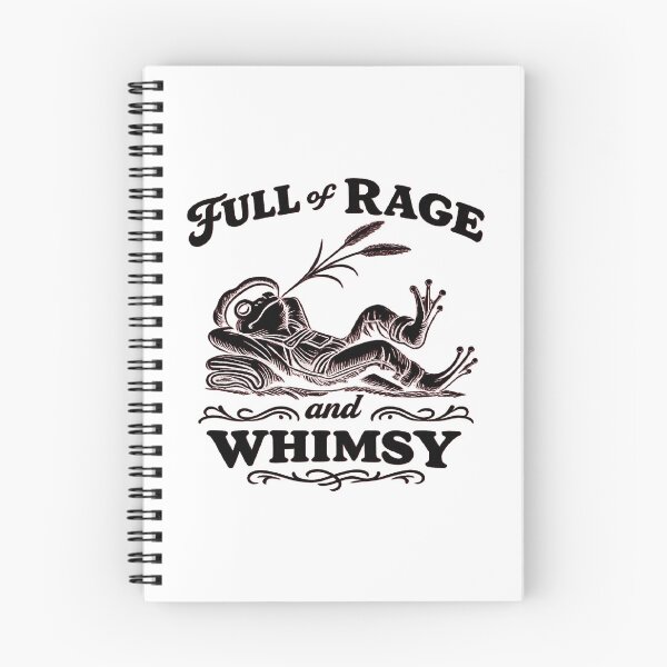 Item preview, Full of Rage and Whimsy, Funny Frog  designed and sold by CloudyPress.