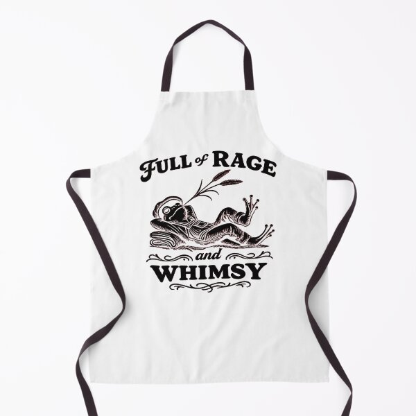 Item preview, Full of Rage and Whimsy, Funny Frog designed and sold by CloudyPress.