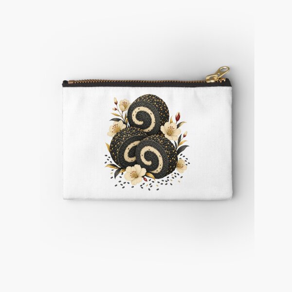 Item preview, Black Sesame Dessert Art and Cute Asian Food Illustration designed and sold by AMICO77.