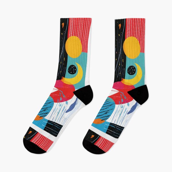 Item preview, Aquarius Waves of Vision Abstract Zodiac Art with Playful Geometry and Bold Cosmic Innovation designed and sold by OlfactoART Studio.