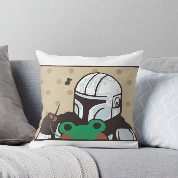 Item preview, Mandalorian Making a Frog Backpack | Funny Star Wars Artwork | Galactic Craftsman Design designed and sold by DawnColony.