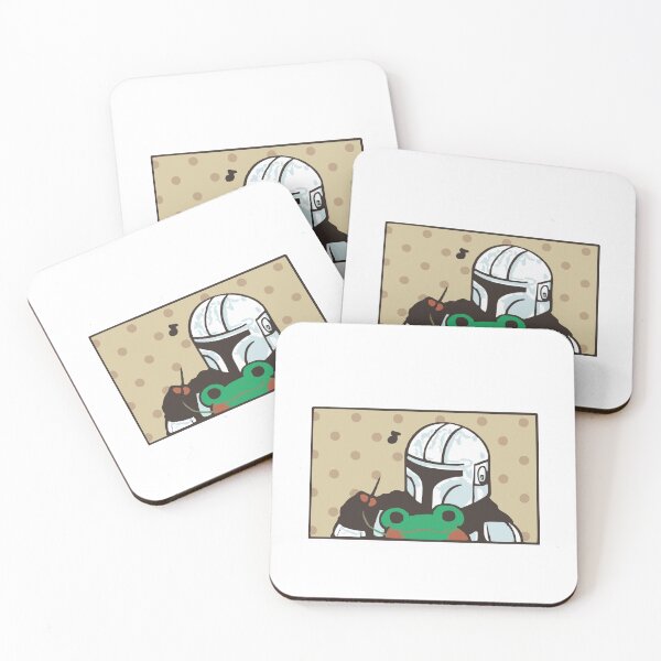 Item preview, Mandalorian Making a Frog Backpack | Funny Star Wars Artwork | Galactic Craftsman Design designed and sold by GeekMix.