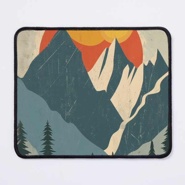 Item preview, Let’s Get Lost – Wanderlust Mountain Journey Travel Art designed and sold by MarkedArtPrints.