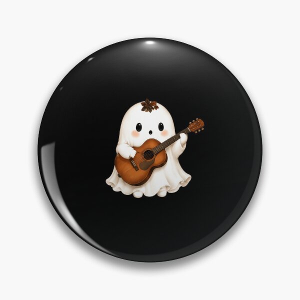 Item preview, Cute Ghost Playing Guitar designed and sold by abieran.