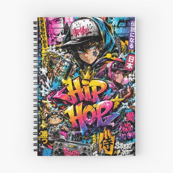 Item preview, graffiti hip hop mangá designed and sold by brasildesigns.
