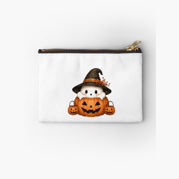 Item preview, Cute Ghost Peeking from Pumpkin designed and sold by abieran.