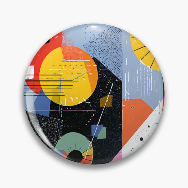 Item preview, Aries Zodiac Energy Abstract Geometric Composition Bold Cosmic Ram Inspired Astrology Artwork designed and sold by OlfactoART Studio.
