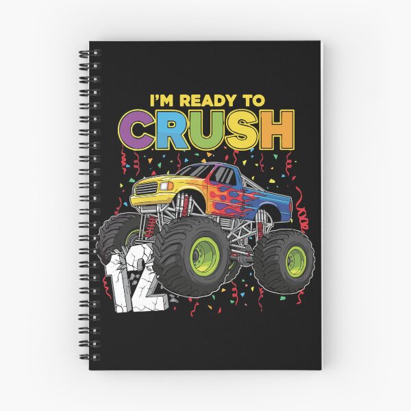 Item preview, I'm Ready To Crush 12 Monster Truck 12th Birthday Boys designed and sold by PopStars1993.