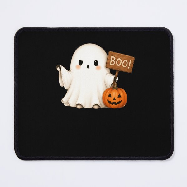 Item preview, Cute Ghost with Pumpkin designed and sold by abieran.
