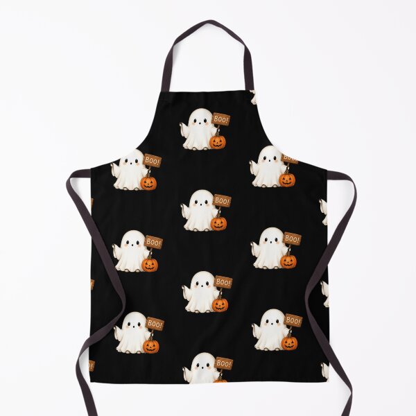 Item preview, Cute Ghost with Pumpkin designed and sold by abieran.