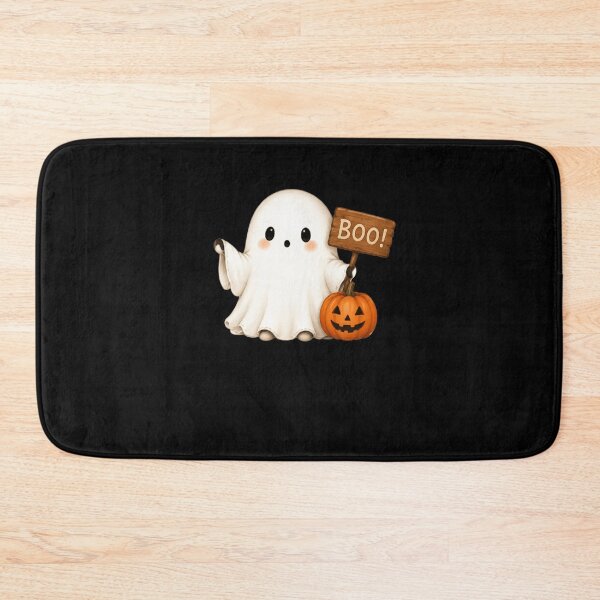 Item preview, Cute Ghost with Pumpkin designed and sold by abieran.