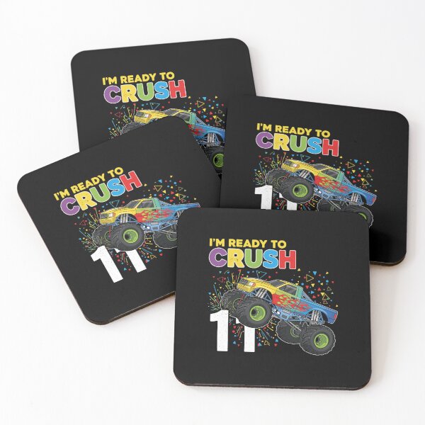 Item preview, I'm Ready To Crush 11 Monster Truck 11th Birthday Eleven Years Old designed and sold by PopStars1993.