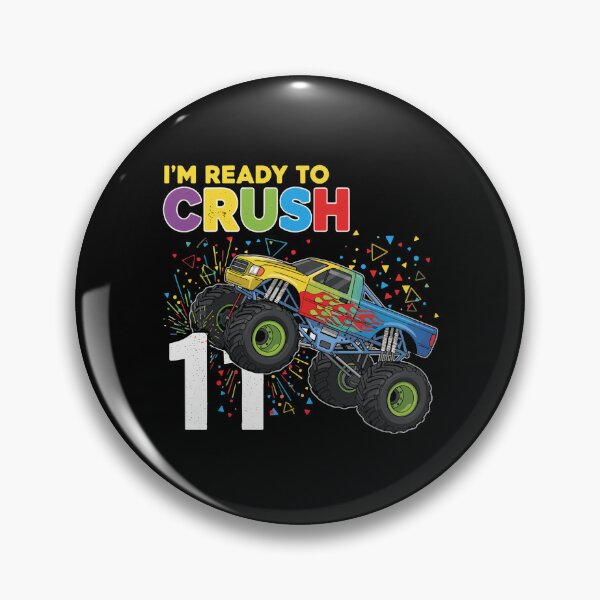 Item preview, I'm Ready To Crush 11 Monster Truck 11th Birthday Eleven Years Old designed and sold by PopStars1993.