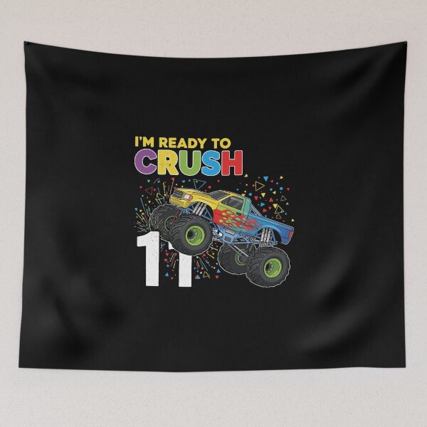 Item preview, I'm Ready To Crush 11 Monster Truck 11th Birthday Eleven Years Old designed and sold by PopStars1993.