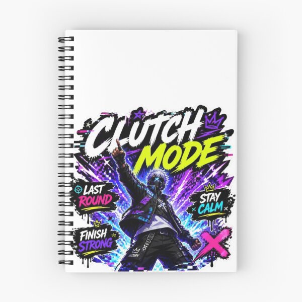 Item preview, CLUTCH MODE Gaming Sticker | Competitive Gamer Streetwear Design designed and sold by Stylestickers55.