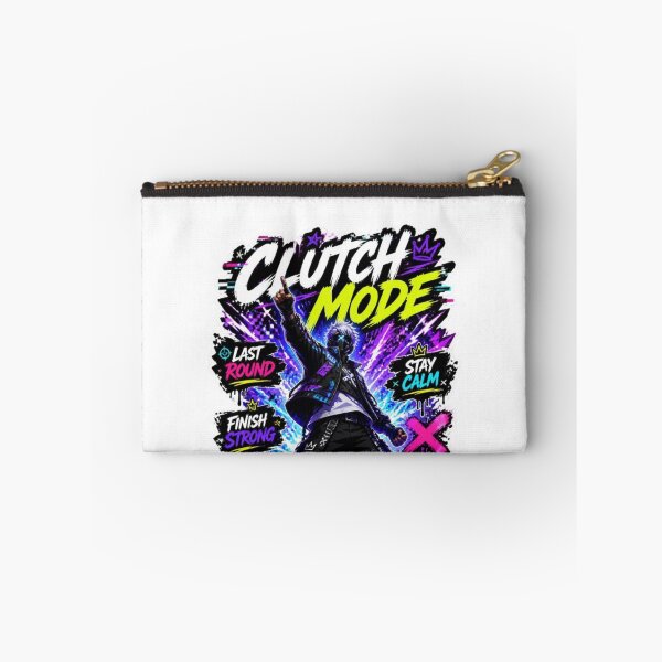 Item preview, CLUTCH MODE Gaming Sticker | Competitive Gamer Streetwear Design designed and sold by Stylestickers55.