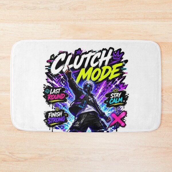 Item preview, CLUTCH MODE Gaming Sticker | Competitive Gamer Streetwear Design designed and sold by Stylestickers55.