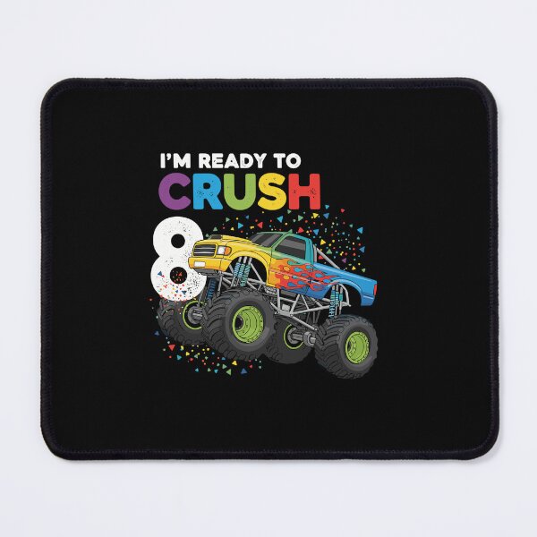 Item preview, I'm Ready To Crush 8 Monster Truck Birthday Eight Years Old Boy designed and sold by PopStars1993.