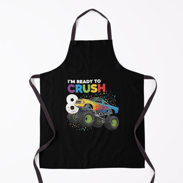 Item preview, I'm Ready To Crush 8 Monster Truck Birthday Eight Years Old Boy designed and sold by PopStars1993.