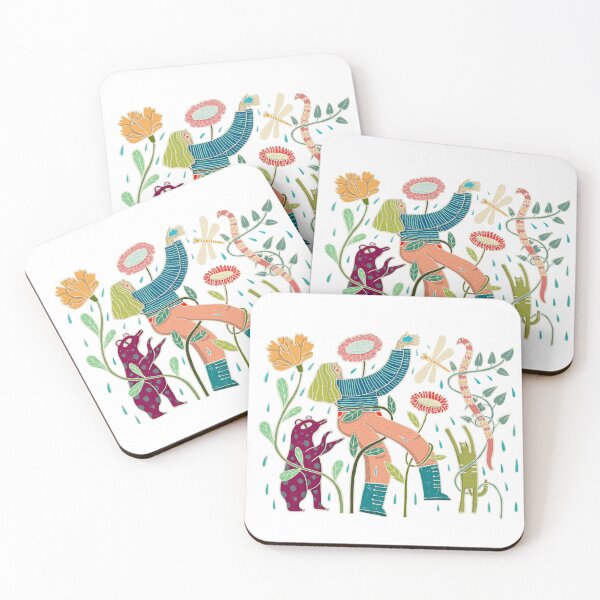 Item preview, Girl in Rain Boots and Wild Things designed and sold by PurpleParlo.
